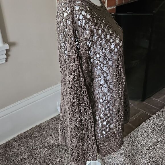 Project Women's Brown Knit Sweater - Picture 2 of 9